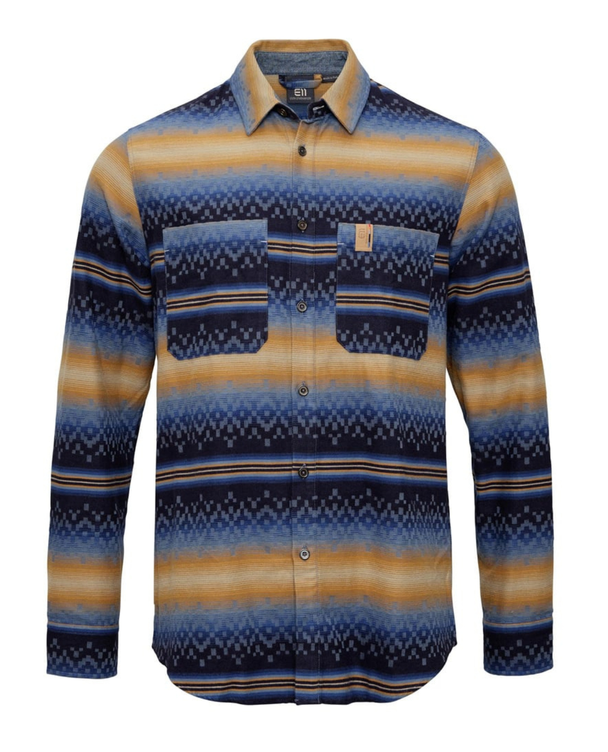 Elevenate Mens Verbier Shirt - Insignia Blue - Alpingaraget