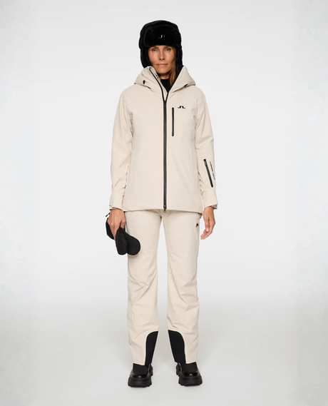 J.Lindeberg Women Solarcore Shell Pant - Moonbeam