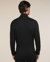 Icebreaker Men 260 Tech Long Sleeve Half Zip - Black - Alpingaraget
