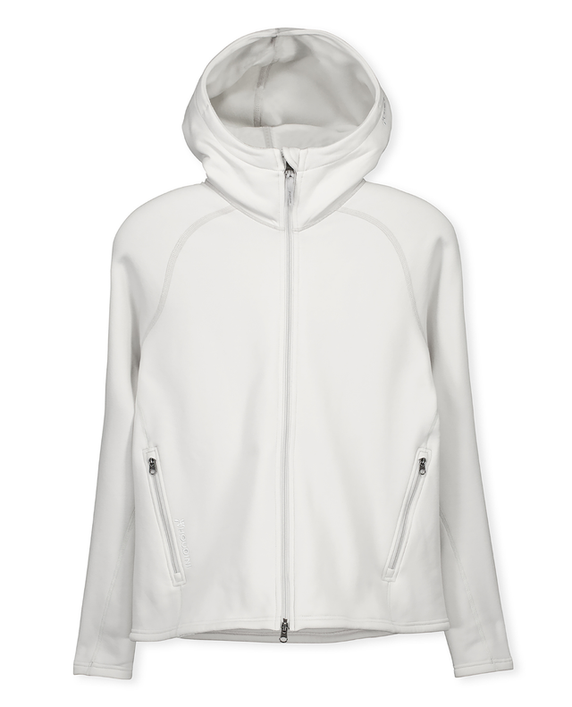 HOUDINI Womens Power Up Houdi - A Touch Of Gray - Alpingaraget