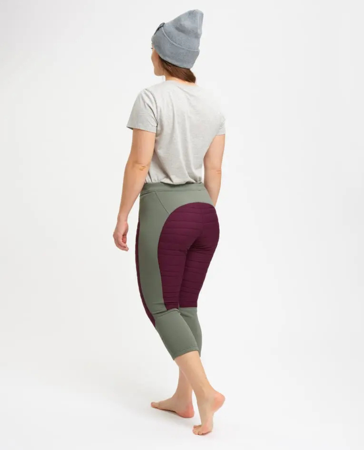 Elevenate Womens Fusion Stretch Pants - Aubergine Blocked - Alpingaraget