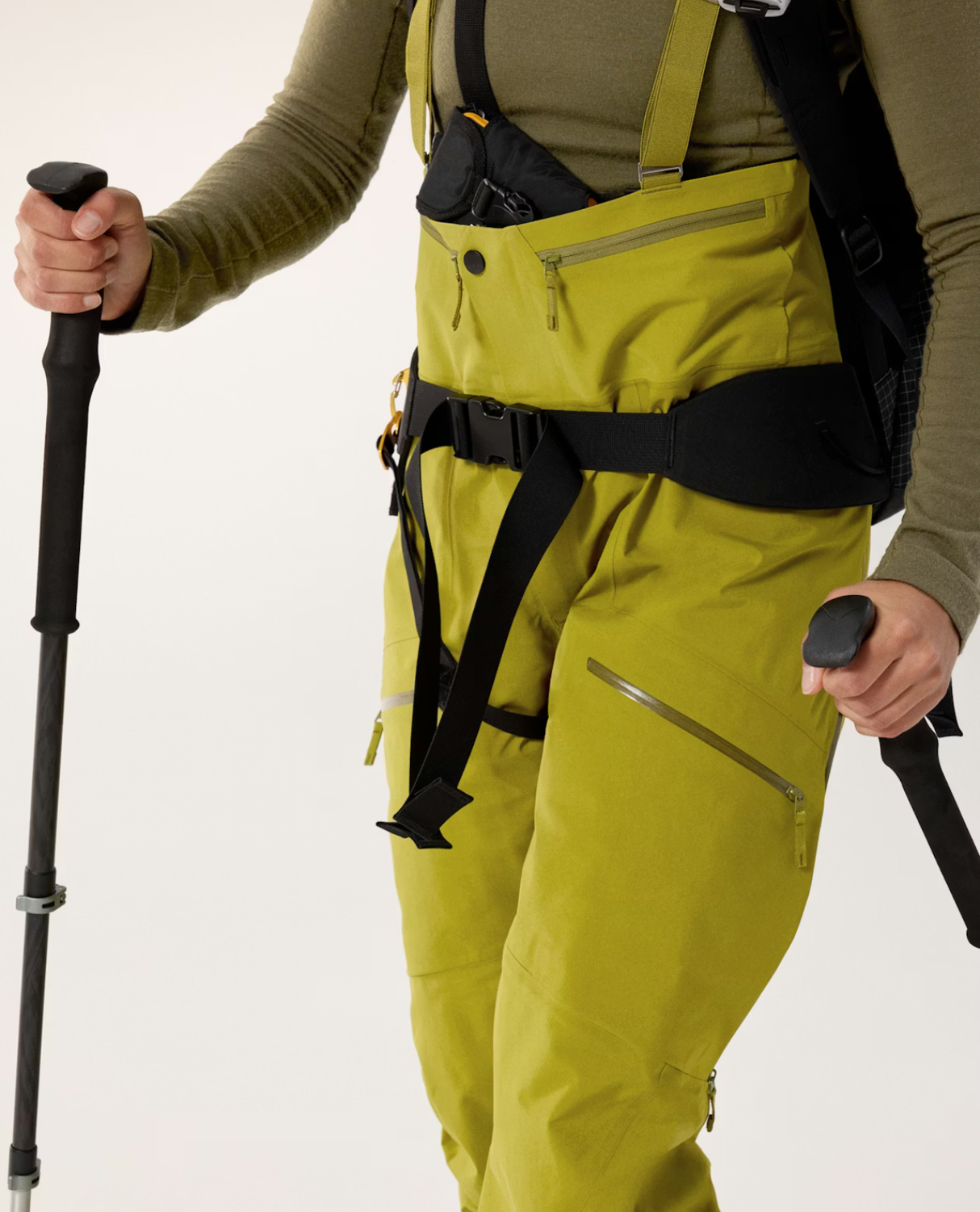 Arc'teryx Women Rush Bib Pant - Olive Moss