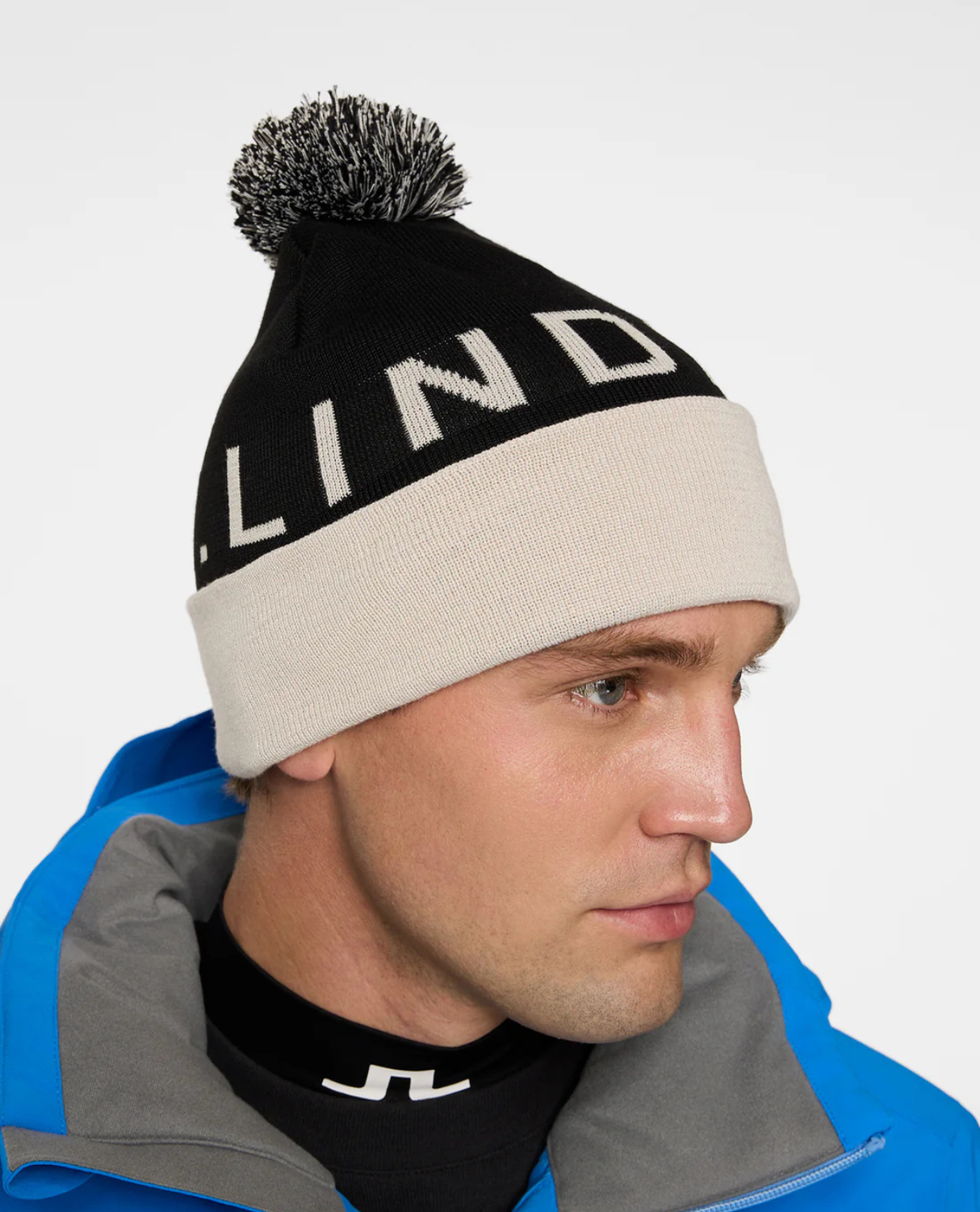 J.Lindeberg Brannon Beanie - Moonbeam