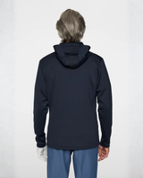 J.Lindeberg Men Aerial Full Zip Hood - JL Navy