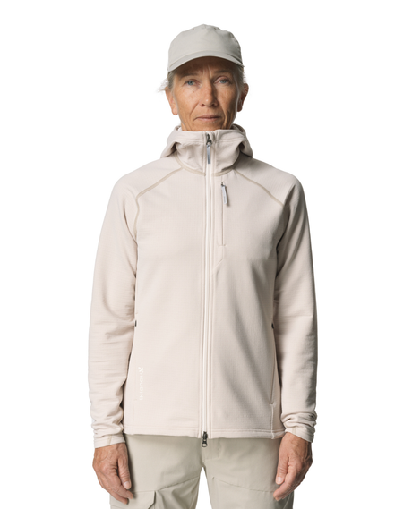 HOUDINI Womens Aero Houdi - Foggy Mountain - Alpingaraget