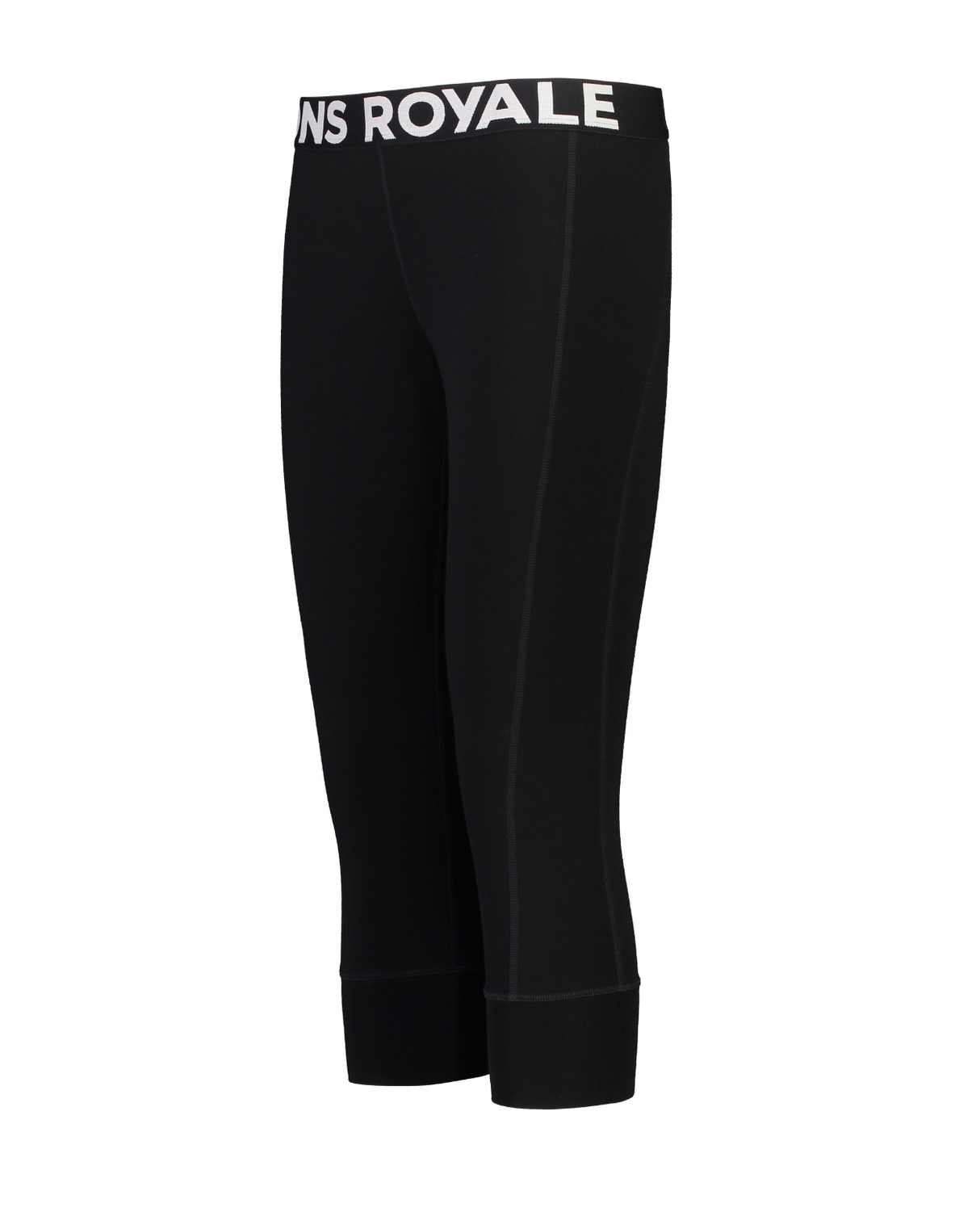 Mons Royale Women Cascade Merino Flex 3/4 Legging - Black - Alpingaraget