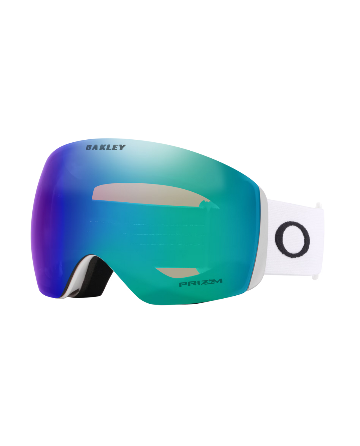 Oakley Flight Deck L - Matte White/ Prizm Argon Iridium - Alpingaraget