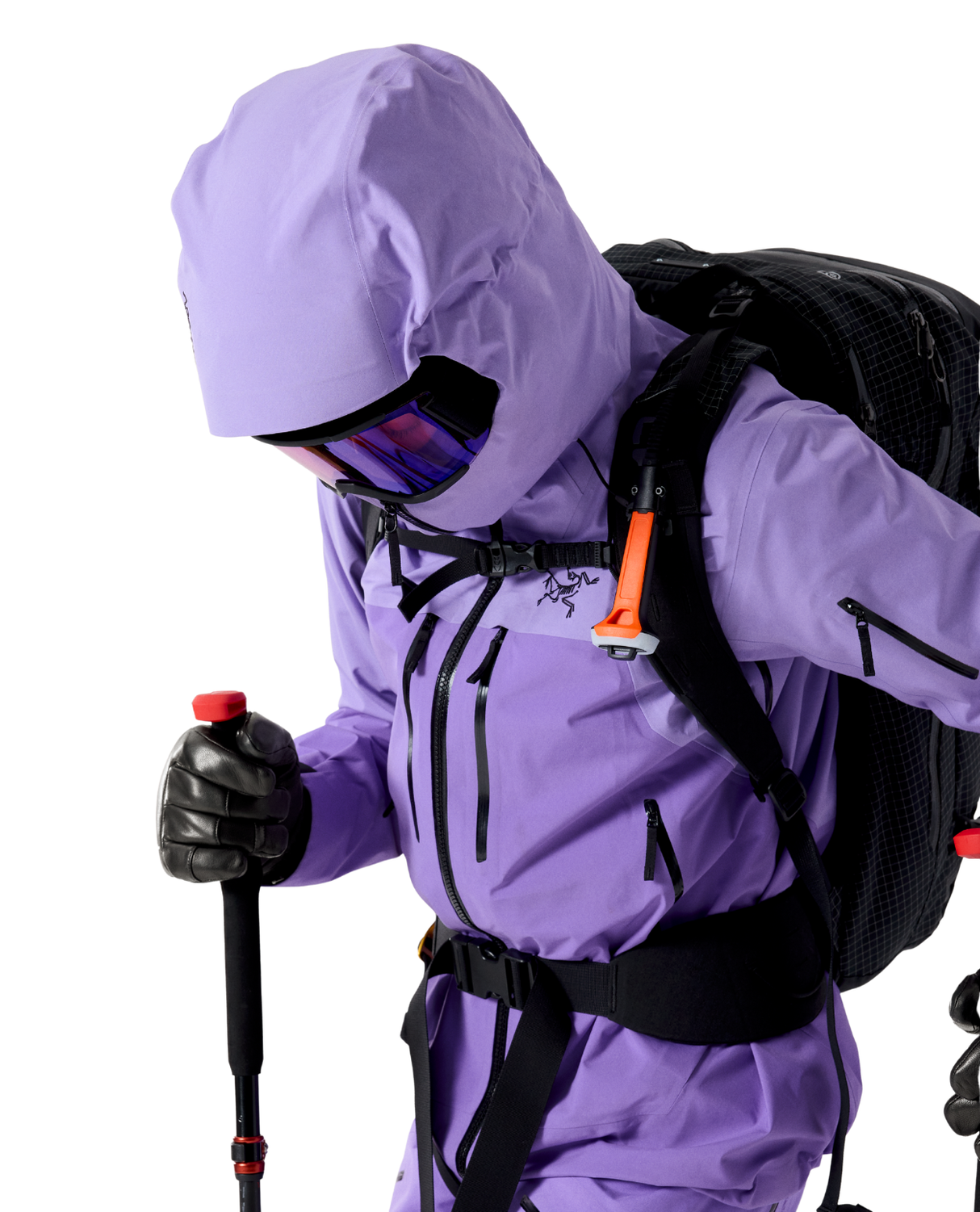 Arc'teryx Women Rush Jacket - Aster / Black