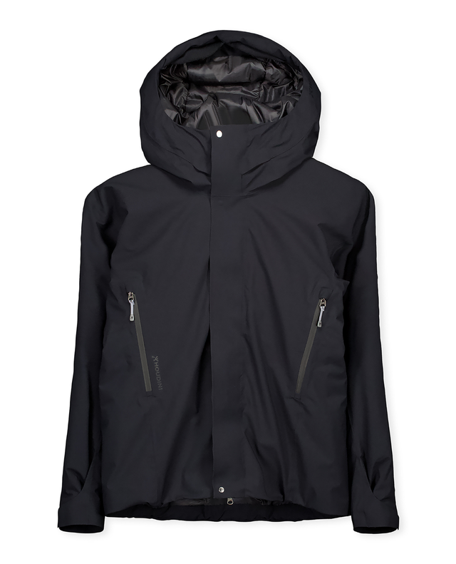 HOUDINI Mens Ride Insulated Jacket - True Black - Alpingaraget