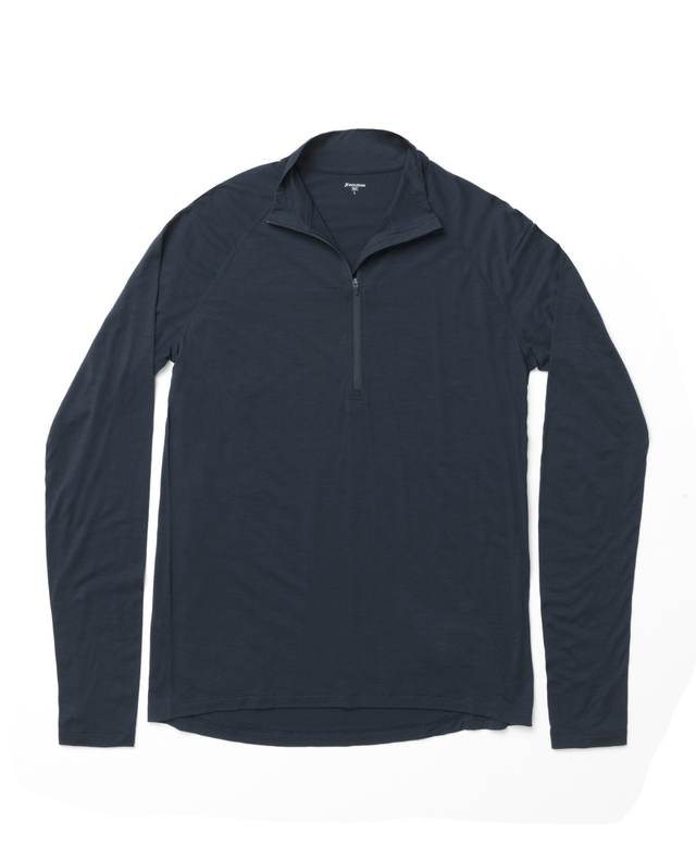 HOUDINI Mens Desoli Light Half Zip - Blue Illusion - Alpingaraget