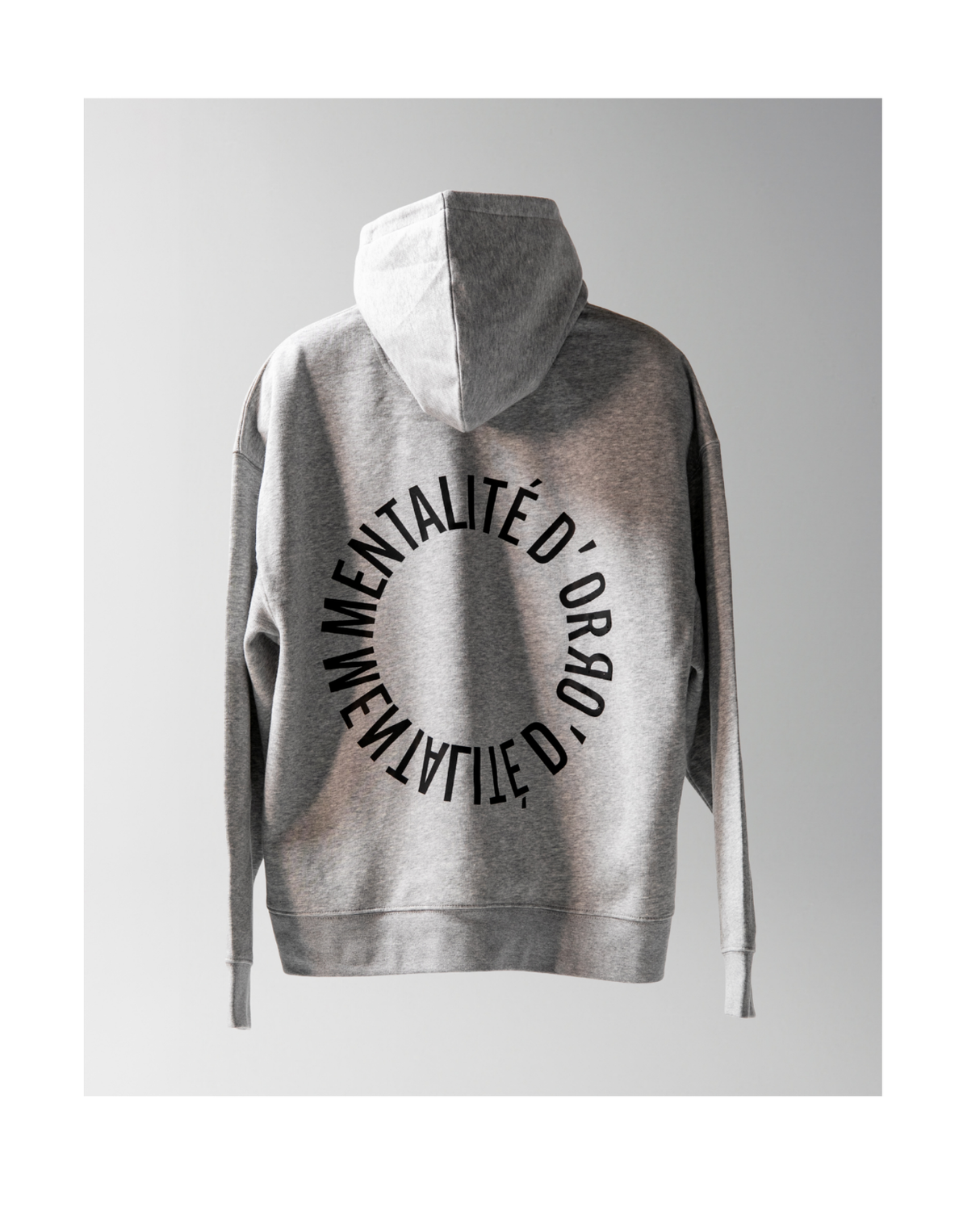 Mentalité d´Or Circle Hoodie - Grey