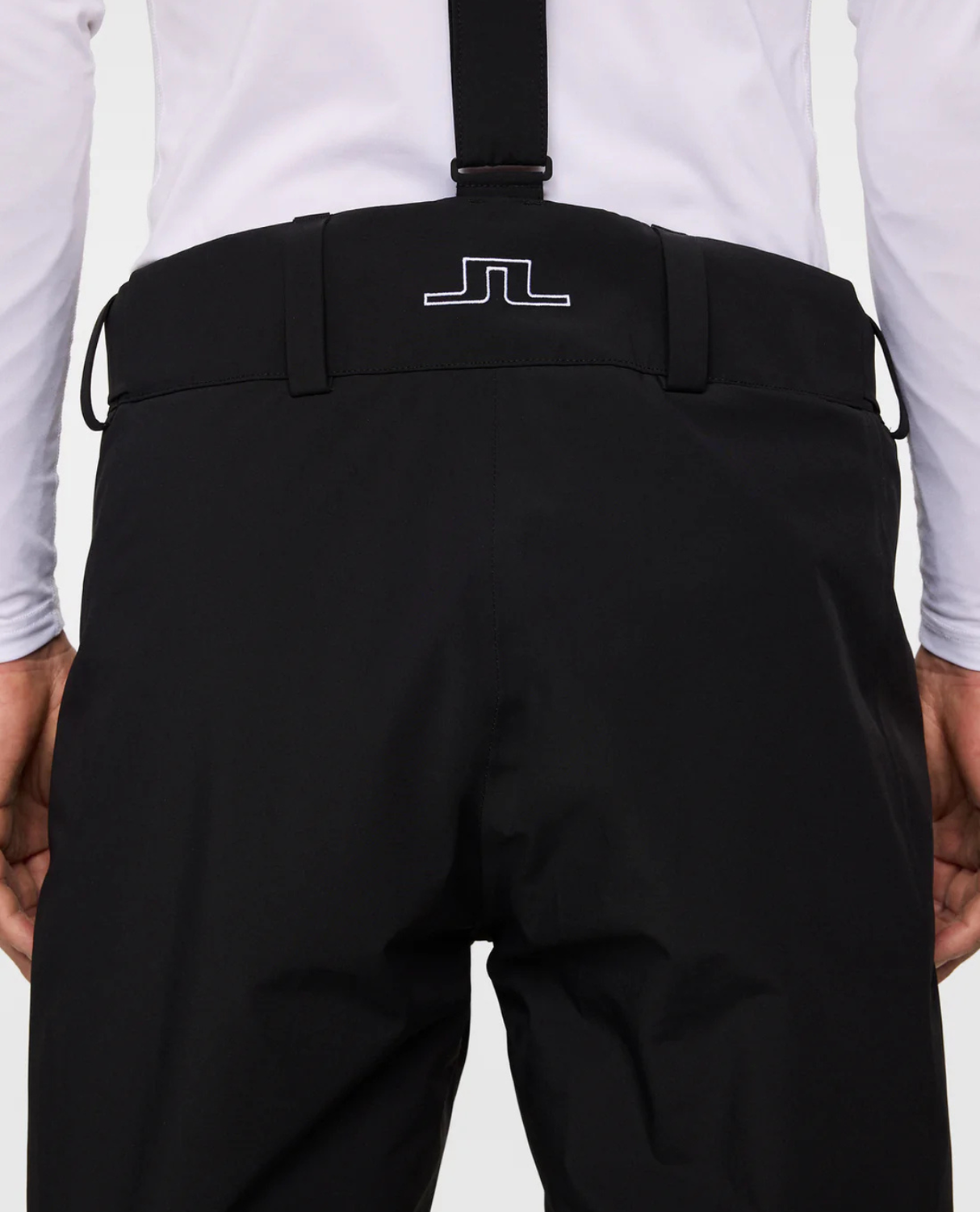 J.Lindeberg Men Alta Suspender Pants - Black