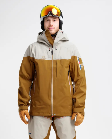 Elevenate Mens Bec de Rosses XI Jacket - Pecan Brown - Alpingaraget