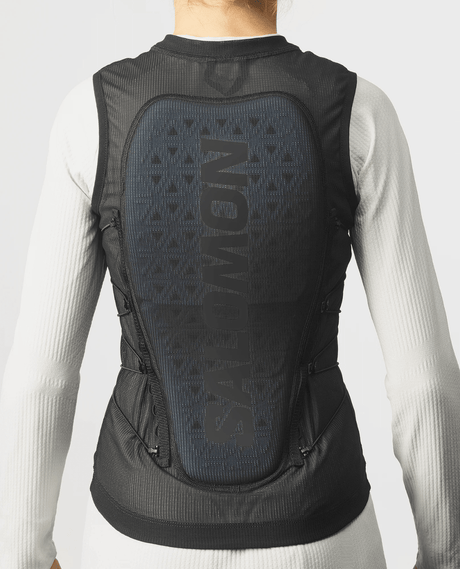 Salomon Flexcell Pro Junior - Black - Ryggskydd - Alpingaraget