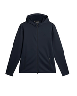 J.Lindeberg Men Aerial Full Zip Hood - JL Navy