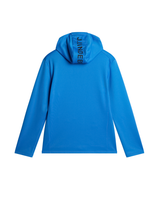 J.Lindeberg Men Aerial Full Zip Hood - Sonic Blue
