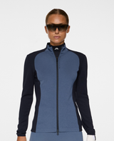 J.Lindeberg Women Nami Zip Mid Layer - JL Navy