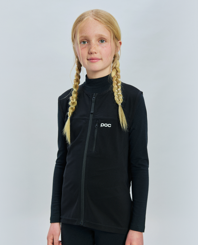 POC Junior VPD Air Vest - Uranium Black