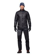 Norröna Men trollveggen down800 super light Jacket - Caviar Black - Alpingaraget