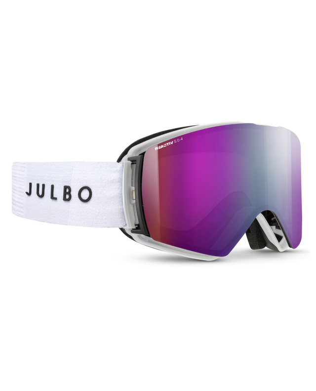 Julbo Launcher Reactiv 0-4 High Contrast - Vit / Svart - Alpingaraget