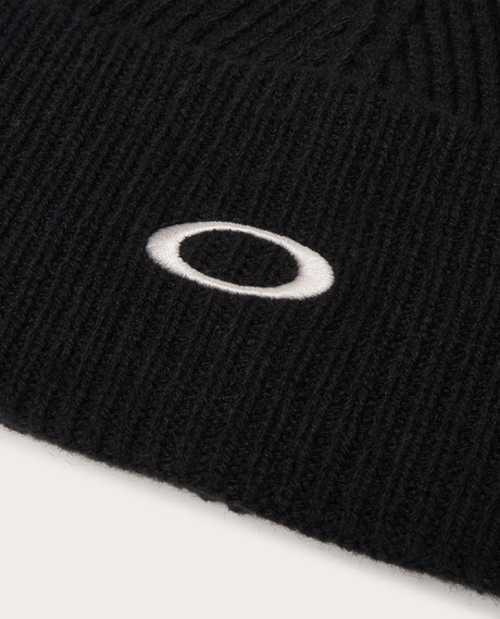 Oakley Ellipse Ribbed Beanie - Blackout