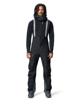HOUDINI Mens Rollercoaster Bib Pants - True Black - Alpingaraget