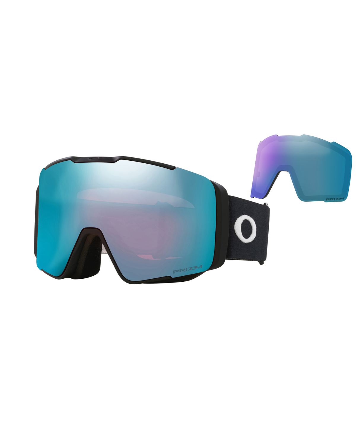 Oakley Line Miner Pro L - Matte Black/ Prizm Sapphire & Prizm Iced - Alpingaraget