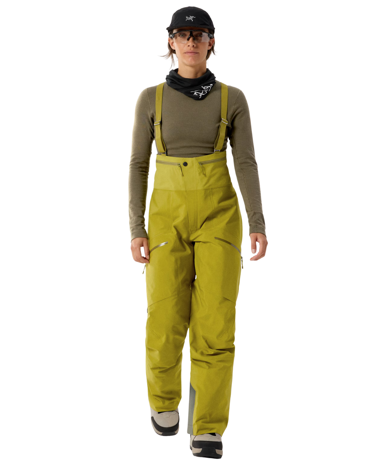 Arc'teryx Women Rush Bib Pant - Olive Moss