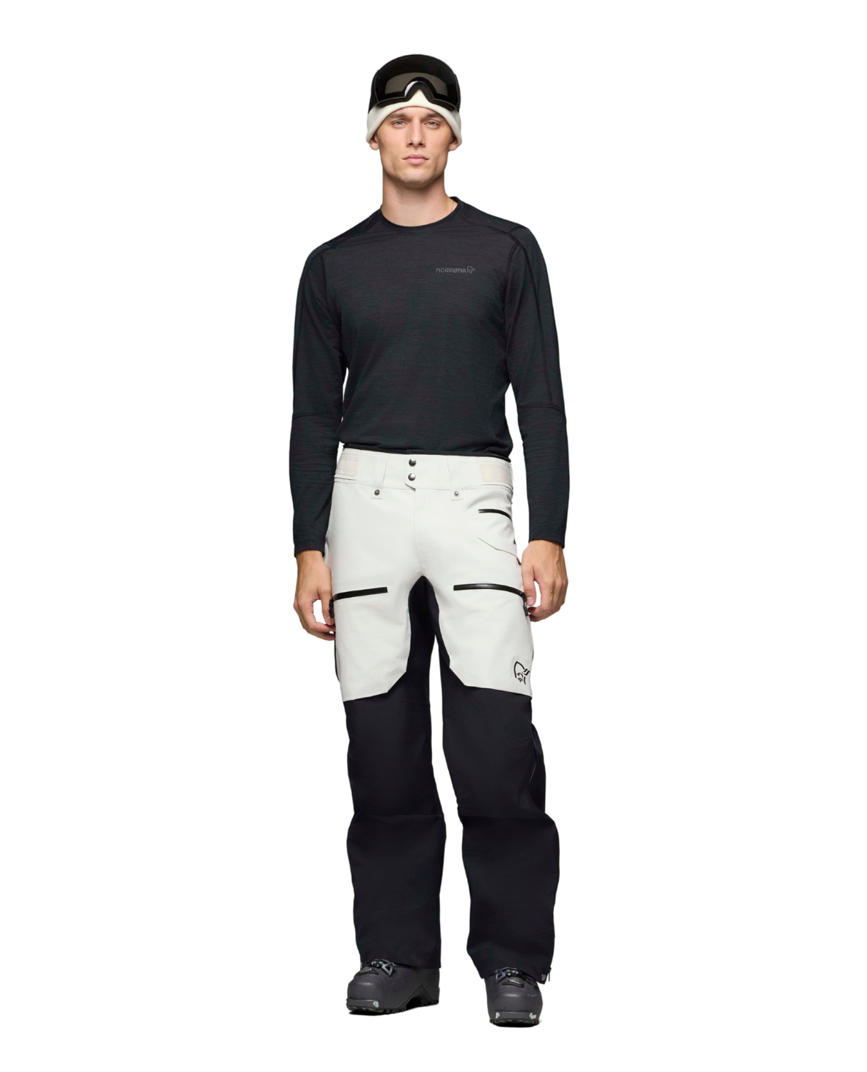 Norröna Men lofoten Gore-Tex Pro Pants - Whisper White