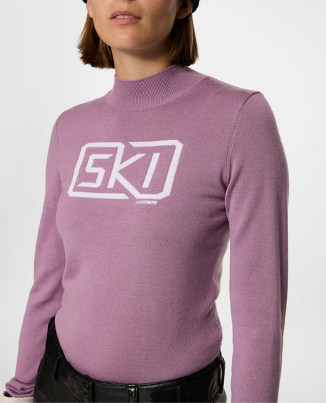 J.Lindeberg Women Miracle Knitted Sweater - Very Grape