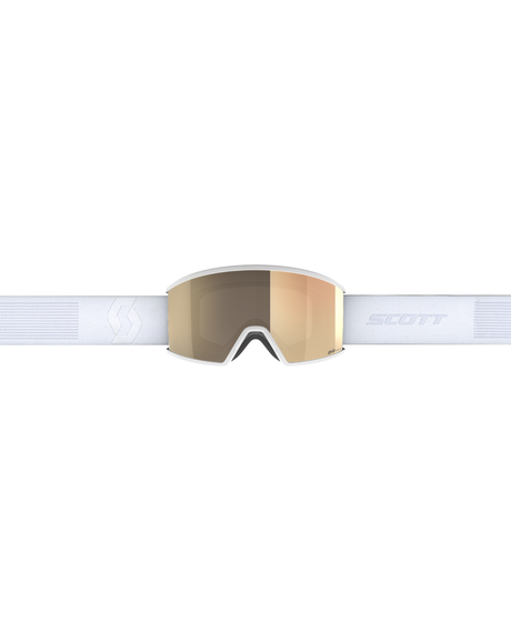Scott Goggle Ambit LS AMP - Mineral White, Bronze Chrome S1-3 - Alpingaraget