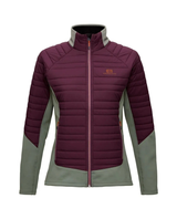 Elevenate Womens Fusion Stretch Jacket - Aubergine Blocked - Alpingaraget