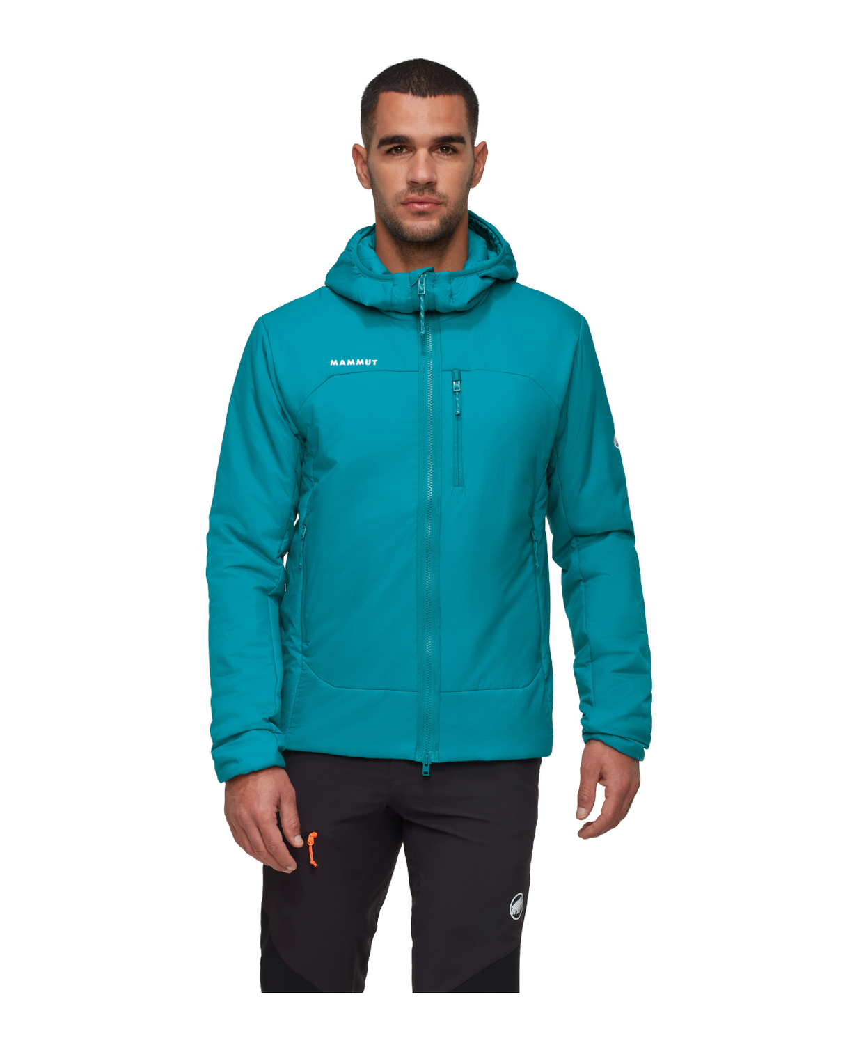 Mammut Rime IN Hooded Jacket Men - Deep Teal - Alpingaraget