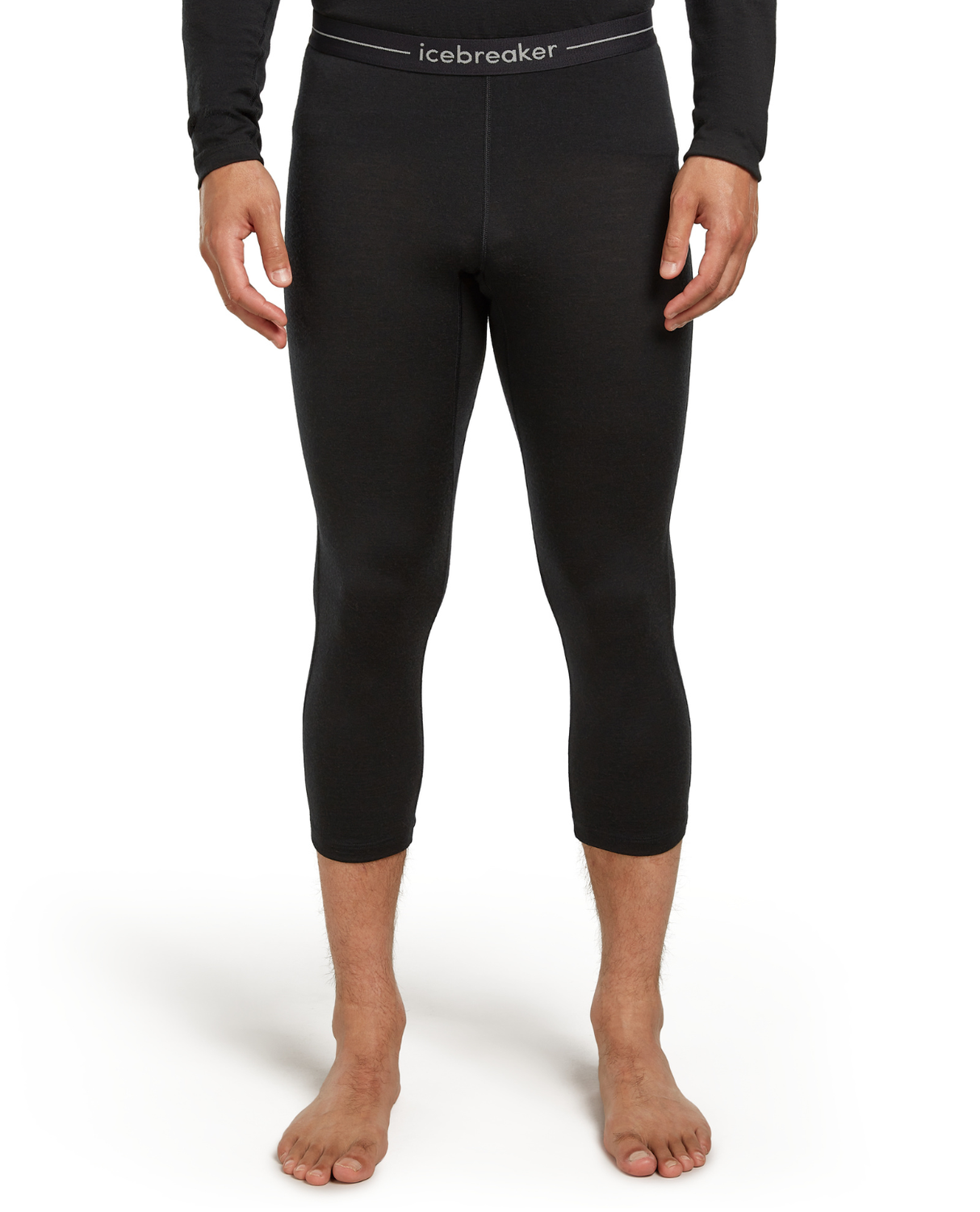 Icebreaker Men Merino 200 Oasis Legless - Black - Alpingaraget