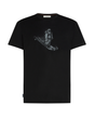 Icebreaker Men Merino 150 Tech Lite SS T Skiing Yeti - Black - Alpingaraget