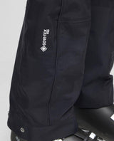 Mammut Eiger Free Pro HS Bib Pants Women i svart med Gore-Tex Pro-detalj på benet - Alpingaraget