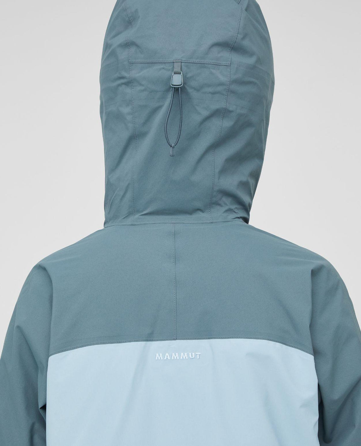 Mammut Haldigrat Gore-Tex HS Thermo Hooded Jacket Women i färg Nebla-Strata bakifrån.