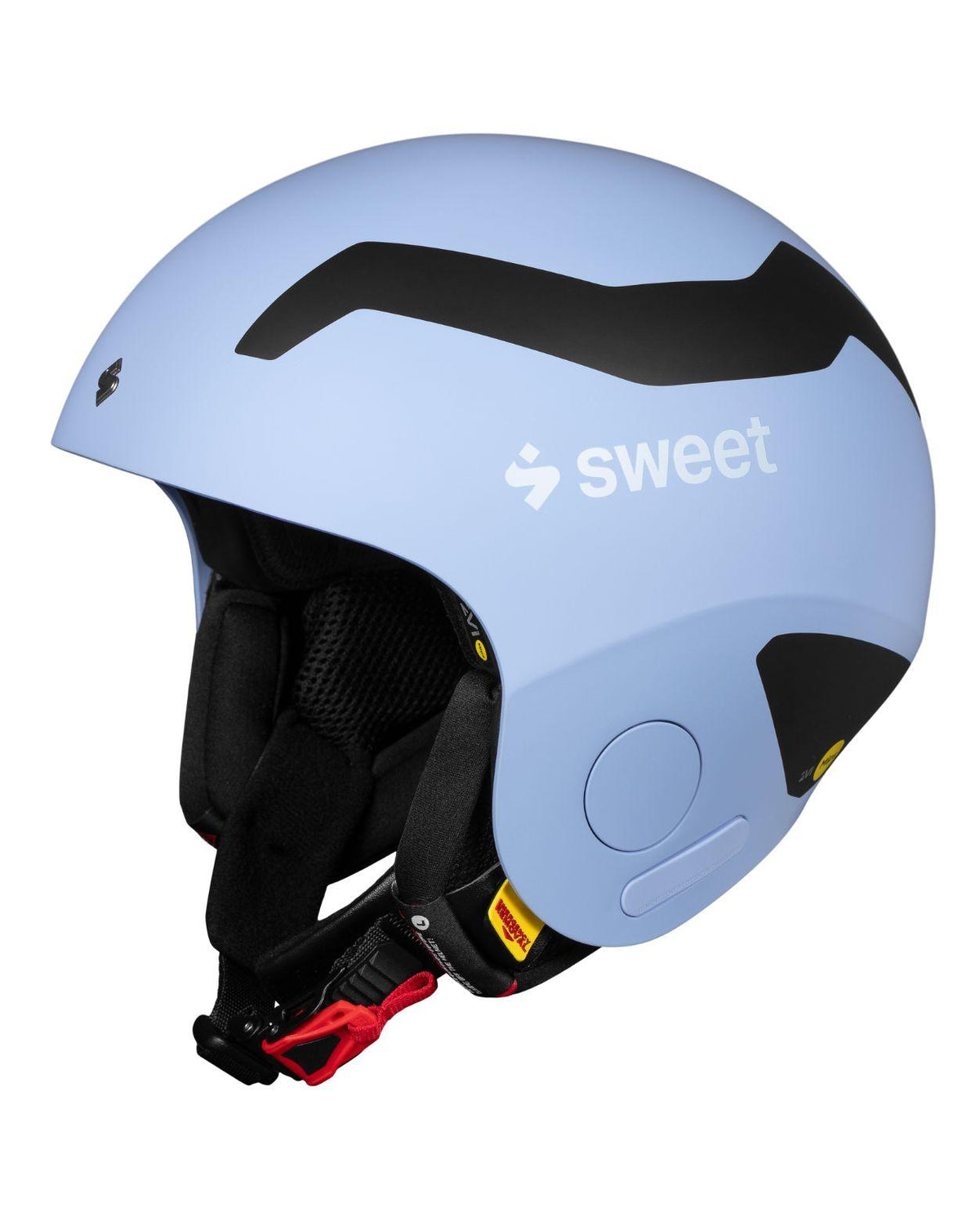 Sweet Protection Volata 2Vi Mips skidhjälm i Placid Blue för alpina skidåkare.