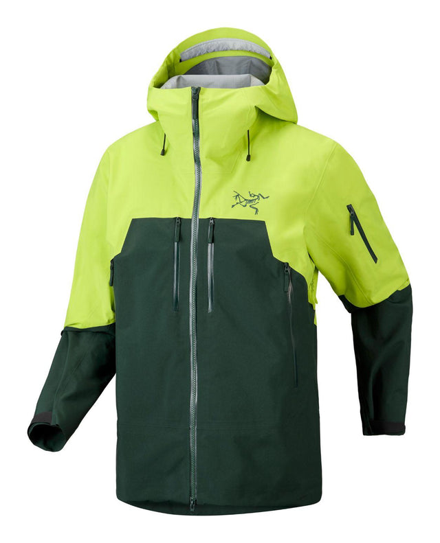 Arc'teryx Rush Jacket Men - Mantis/Dark Jade skidjacka för herr med GORE-TEX