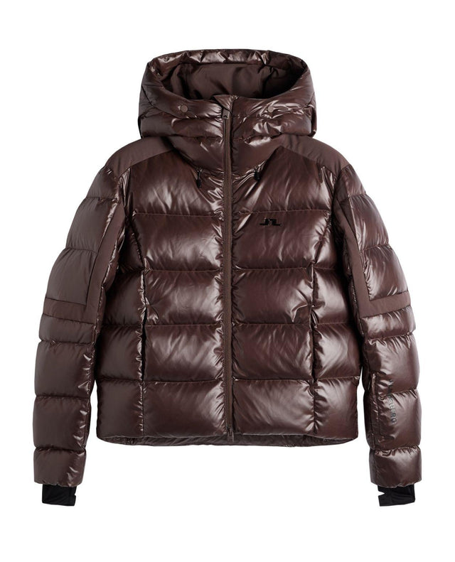 J.Lindeberg Nerina Down Jacket dam i färgen brun - Skidjacka