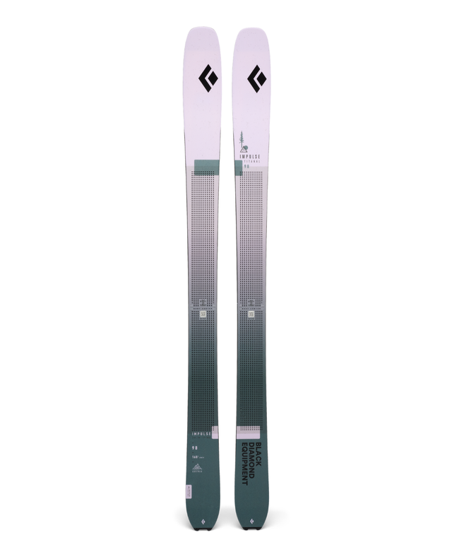 Black Diamond Impulse Ti 98 Women 26/27 - Lila damtopptursskidor - Alpingaraget