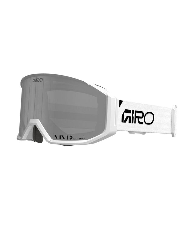 Giro Revolt Pro - White Wordmark skidglasögon med vit bågdesign och spegelglas från Alpingaraget