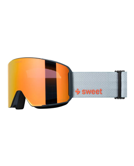 Sweet Protection Boondock II L RIG Reflect skidglasögon med orange RIG Topaz-lins och Crystal Platinum-band.