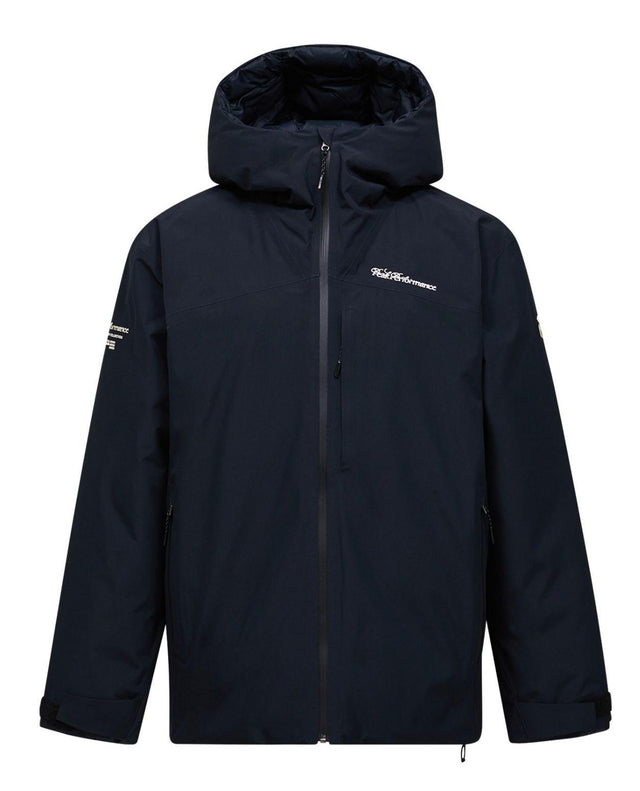 Peak Performance 40Y Frost Reversible Shell Down Jacket Men - Svart skidjacka med dun
