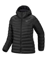 Arc'teryx Cerium Hoody dam - Svart dunmellanlager