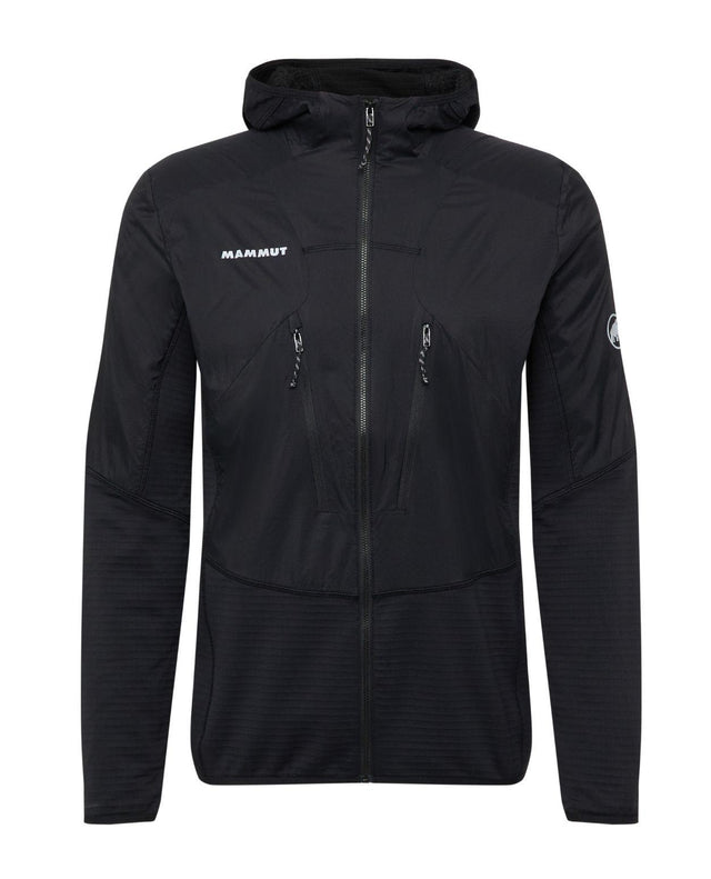 Mammut Aenergy ML Hybrid Hooded Jacket Men - Svart mellanlager