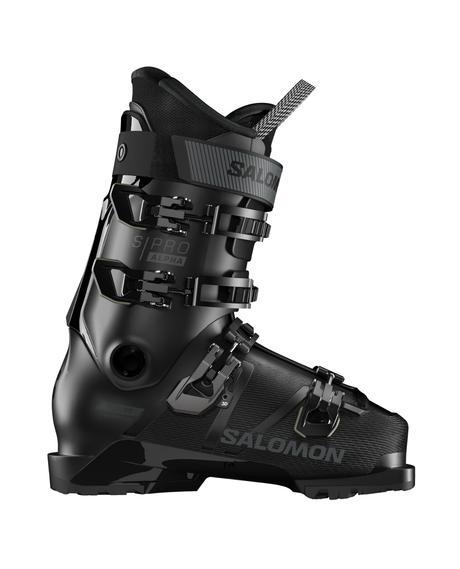 Salomon S/Pro Alpha 80 T Junior - Svart juniorpjäxa för alpina skidåkare