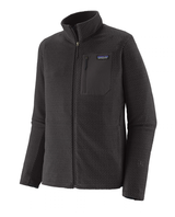 Patagonia R1 Air Jacket Men - Svart fleecetröja för herr med bröstficka.