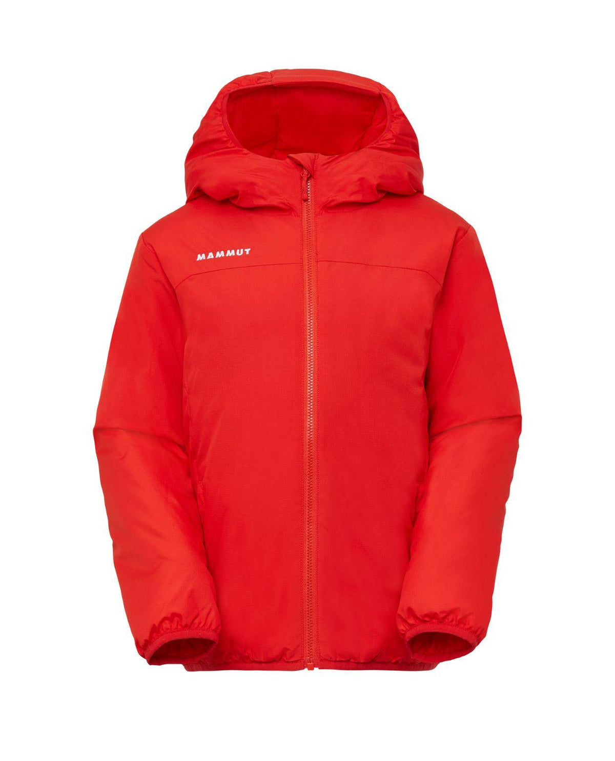 Mammut Rime IN Hooded Jacket Junior - Röd dunjacka för barn