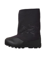 Arc'teryx Postour Women - Svart damstövel för återhämtning och stugliv med Vibram Arctic Grip.